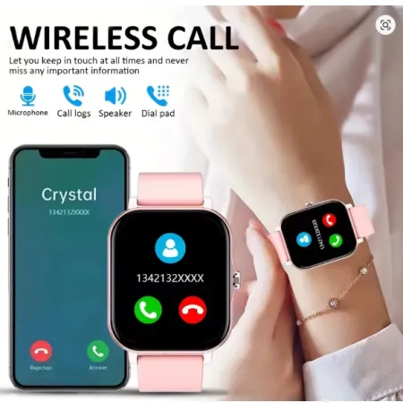 KESHUYOU 2025 Nowość inteligentny Smartwatch zegarek Bluetooth prezent